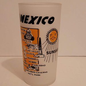 Vintage New Mexico Souvenir Glass